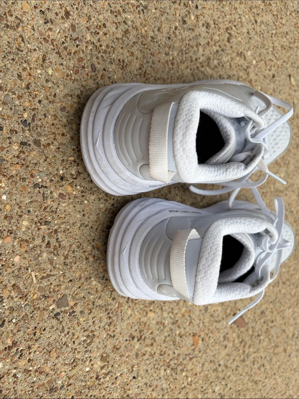 Hoka All-White Women's Athletic Sneakers